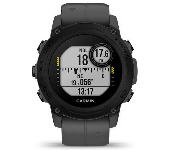 Potápěčské hodinky Descent™ G1 Solar, Black