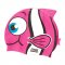 Dětská plavecká čepice - JNR Character Cap Růžová