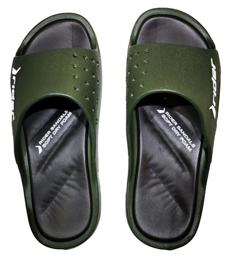Pánské pantofle Bay XII - tmavě zelená